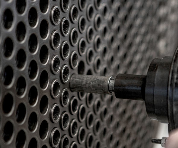 Stub and tube extraction heat exchangers