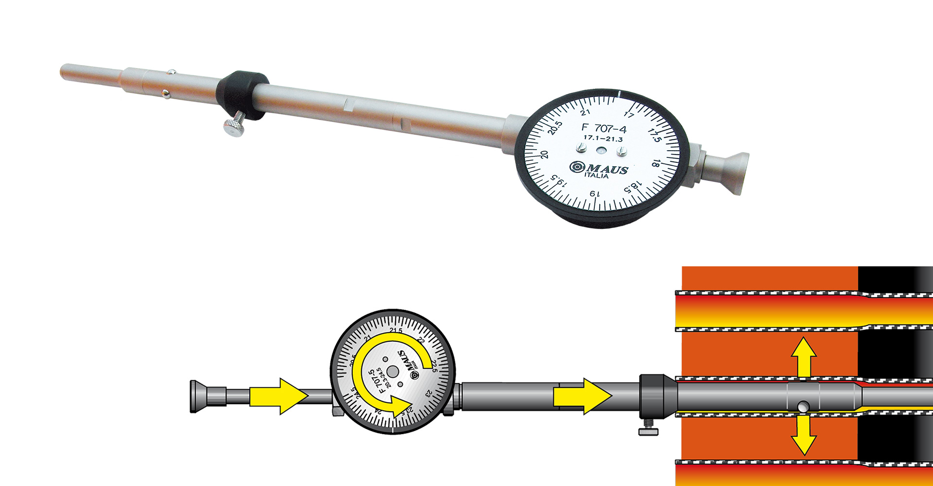 Misuratore F/707 Maus Italia