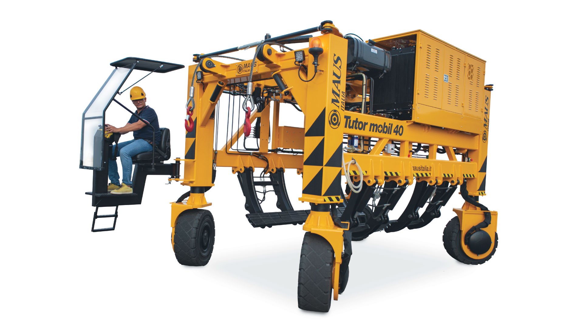 BundleTutor mobil - Self-propelling transporter for the handling of tube bundles